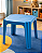 Jogo de Mesa e Cadeiras Infantil Azul - Forte Plástico - Imagem 4