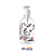 Saboneteira Paris Flor 450ml - Imagem 1
