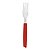 Jogo de Garfo Mesa Inox c/ 6 Peças Vermelho - Linha Color Original Line - Imagem 2