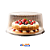 Embalagens para Bolo e Torta Pequena Alta PF-50A com Base Branca - Packform - Imagem 2