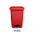 Lixeira c/pedal 15L Vermelha - For plast - Imagem 1