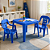 Jogo Poltrona Infantil Azul - Bel - Imagem 3