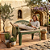 Banco de Jardim Tramontina Leme Verde Oliva 240kg - Imagem 3