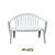 Banco de Jardim Tramontina Leme Branco 240kg - Imagem 1