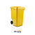 Contentor de Lixo 240L Amarelo - Usaplast - Imagem 1
