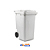 Contentor de Lixo 240L Branco - Usaplast - Imagem 1