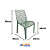 Cadeira Coral Verde 182kg Inovar - TopMil - Imagem 2