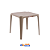 Mesa Inovar Nude 70x70cm - TopMil - Imagem 1