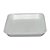 Bandeja De Isopor Branca B02 CRL-002 Rasa - 21 x 14 x 1,8cm 100 unidades - Imagem 2