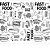 Papel Acoplado Fast Food Dalpack 30cm x 38cm 400 unidades - Imagem 1