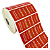 Etiqueta Lacre De Segurança Delivery Vermelha 6cm x 4cm Bobina 490 Etiquetas - Imagem 2