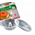 Forma Para Pudim pequena Com Tampa Plastilândia 120ml 10 Unidades - Imagem 1