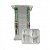 Base Marmita Sem Tampa M-1200 Isopor Retangular 4 divisorias com 50 Unidades - Imagem 1