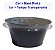 Pote para Molho Preto com Tampa Descartável 30ml F695 com 700 unidades - Imagem 3