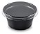 Pote para Molho Preto com Tampa Descartável 30ml F695 com 700 unidades - Imagem 1