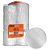 Disco de Isopor Multiuso Branco 23cm 400 unidades - Imagem 1