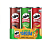 Batata Pringles 3 Sabores Tradicional, Churrasco e Cebola & Salsa 322g - Imagem 1