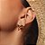 Brinco earcuff folhas - Imagem 2