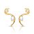 Brinco earcuff cristal - Imagem 1
