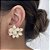Brinco flor luxo - Imagem 2