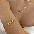 Pulseira elos duplos T - Imagem 1