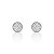 Brinco diamantado circular - Imagem 1