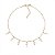 Colar choker cruz - Imagem 1