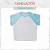 Cropped Raglan Azul - Imagem 1