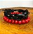 Pulseira Trançado Black e Red - Imagem 1