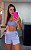 short duplo azul - Imagem 1