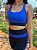 Conjunto short faixa top nadador azul - Imagem 4