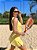 Conjunto short saia e cropped amarelo - Imagem 4