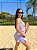 Conjunto short saia e cropped lilás - Imagem 3