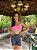 conjunto short  chumbo e rosa - Imagem 2