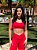 Conjunto vermelho recorte no coz - Imagem 7