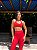 Conjunto calça capri frente única vermelho - Imagem 1