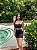 Conjunto short bolso top fita Preto - Imagem 2