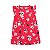 Vestido de Verão Florido Vermelho - Imagem 1