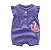 Romper Bebê Flamingo Roxa - Imagem 1