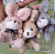 Chaveiro Coelhinhos Pelúcia - Imagem 1