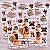 Adesivos Transparente SLIM "SOU FORTE" - Bible Journaling - Imagem 1