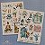 KIT Scrapbook LAMPARINA - 8 Folhas - Bible Journaling - Imagem 1