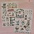 KIT Scrapbook LAMPARINA - 8 Folhas - Bible Journaling - Imagem 2