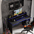 Gamer Desk  1360 x 600 x 890 Preto Onix /  Azul - Imagem 5