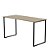 Mesa Reta Smart 1350 X 600 X 740 Aveiro OAK - Imagem 2