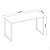 Mesa Reta Smart 1350 X 600 X 740 Aveiro OAK - Imagem 4