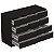 Comoda 10 Gavetas 1216 X 840 X 490 Grafite Intenso - Imagem 4