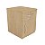 Gaveteiro Volante 1 Gaveta 1 Porta GABINETTO Carvalho Batur - 400 x 470 x 500 - Imagem 1