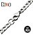 Pulseira Masculina Grumet 5mm Prateada Aço Inox Estilosa. XBDPS9F7R - Imagem 5