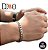 Pulseira Masculina Grumet 5mm Prateada Aço Inox Estilosa. XBDPS9F7R - Imagem 2